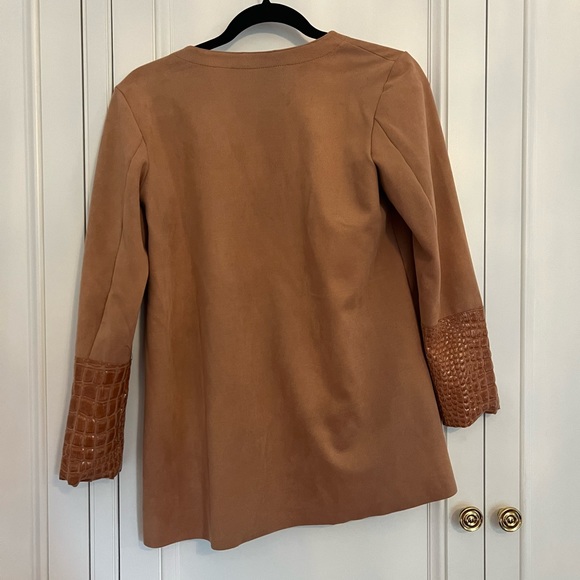 Faux Suede Jacket - Picture 2 of 6